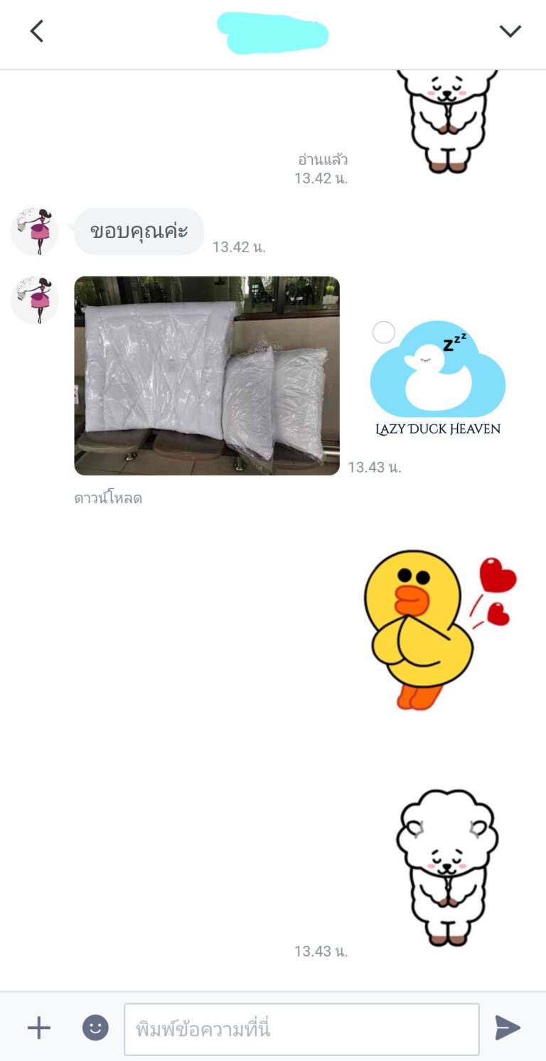 Pillow Topper Thank 01